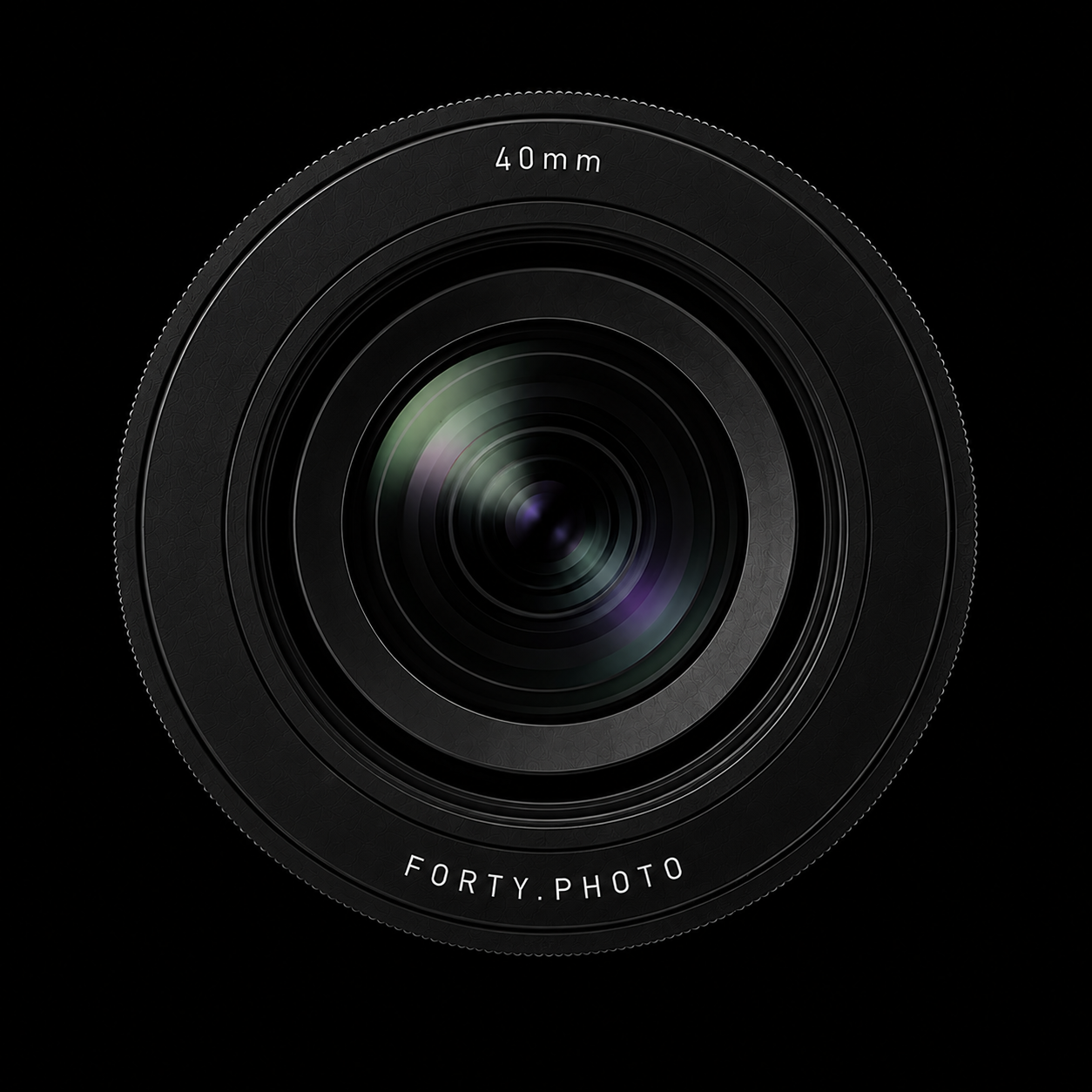 FORTY.PHOTO app visual preview